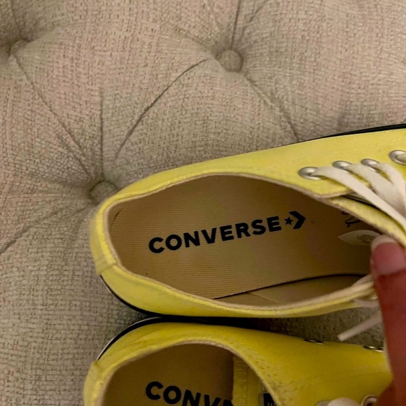 All Star Yellow Converse Sneakers - Picture 4 of 5